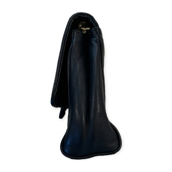 Vintage 80s Small Diamond Quilted Convertible Bag - Picture 2 of 7